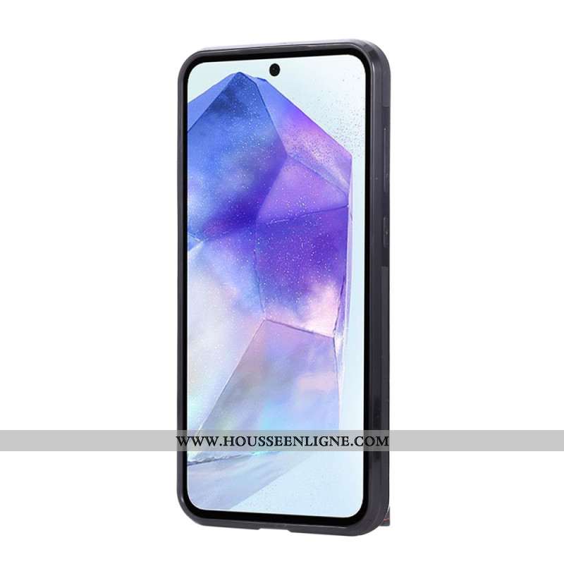 Coque Samsung Galaxy A17 4G / 5G Porte-cartes et Anneau
