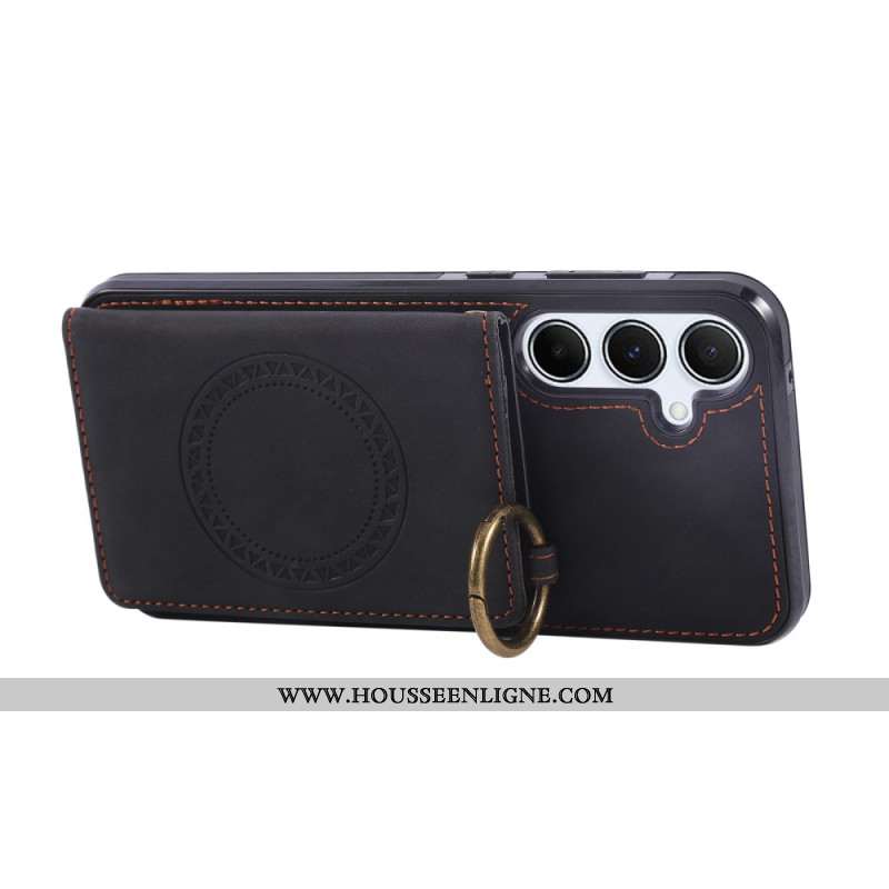 Coque Samsung Galaxy A17 4G / 5G Porte-cartes et Anneau