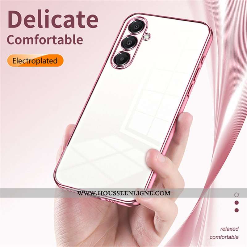 Coque Samsung Galaxy A17 4G / 5G Rebords Effet Métal