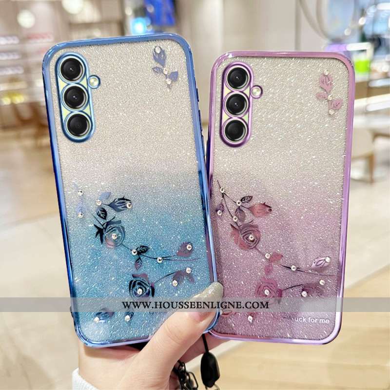 Coque Samsung Galaxy A17 4G / 5G Strass à Lanières KADEM