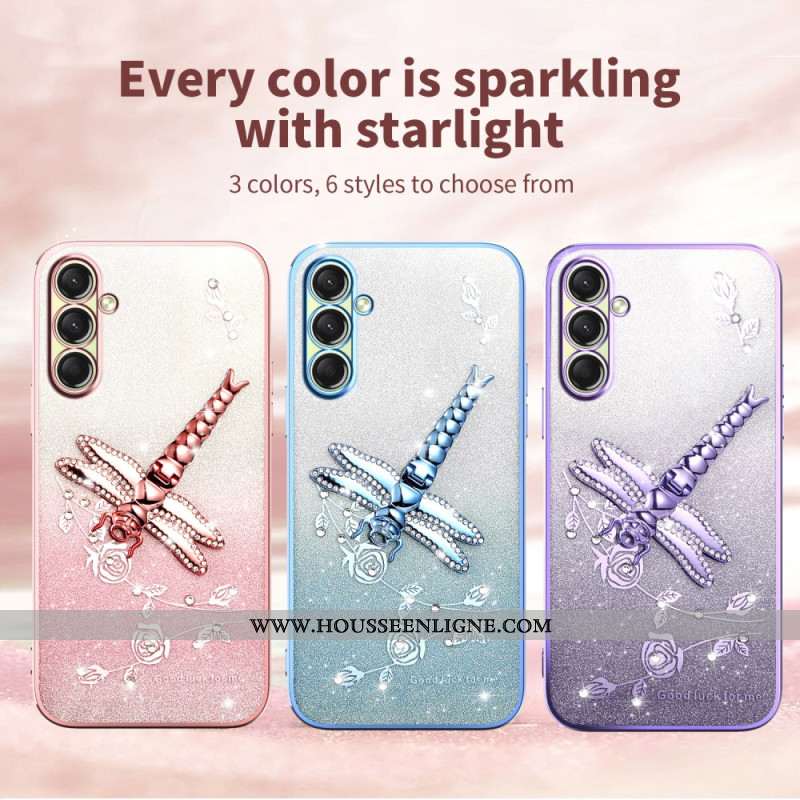 Coque Samsung Galaxy A17 4G / 5G Support Libellule KADEM