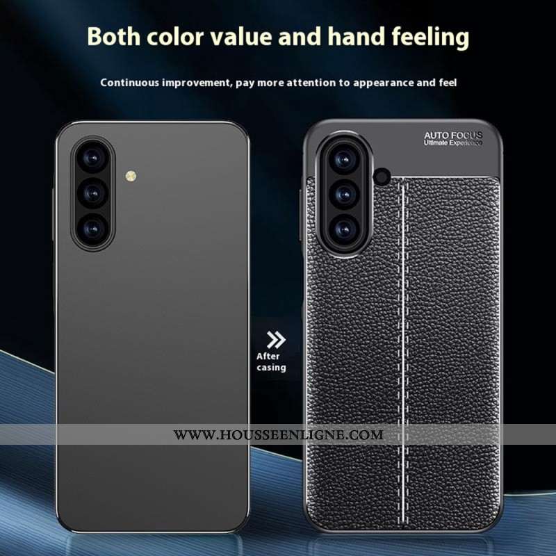 Coque Samsung Galaxy A17 4G / 5G Texture Litchi