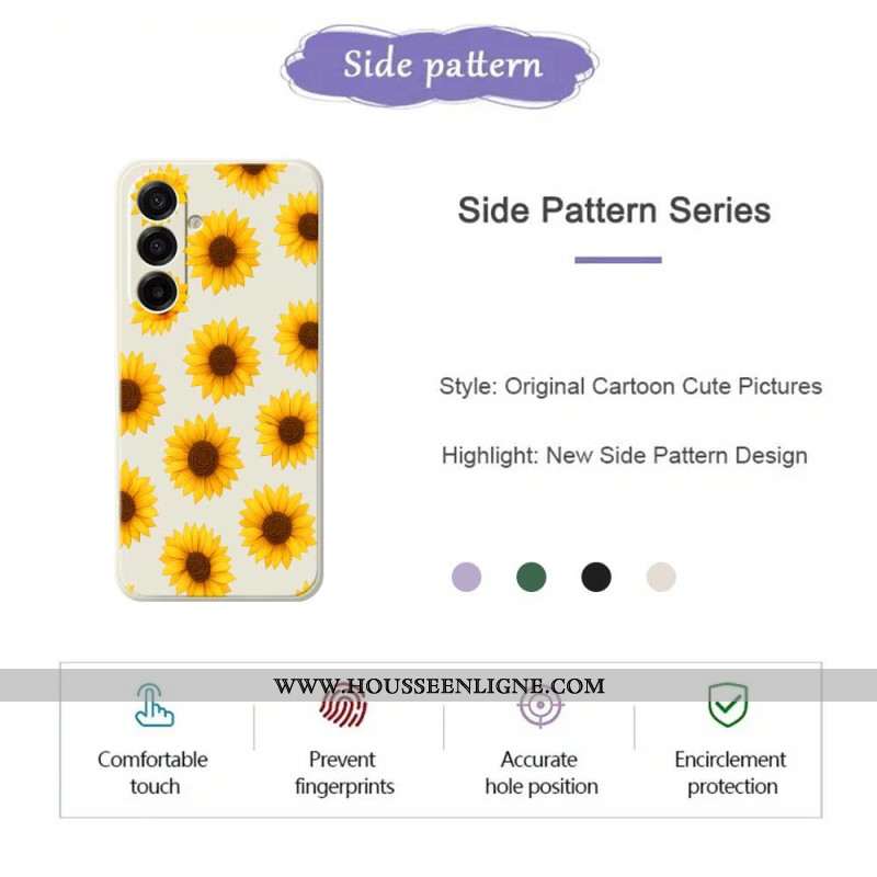 Coque Samsung Galaxy A17 4G / 5G Tournesols