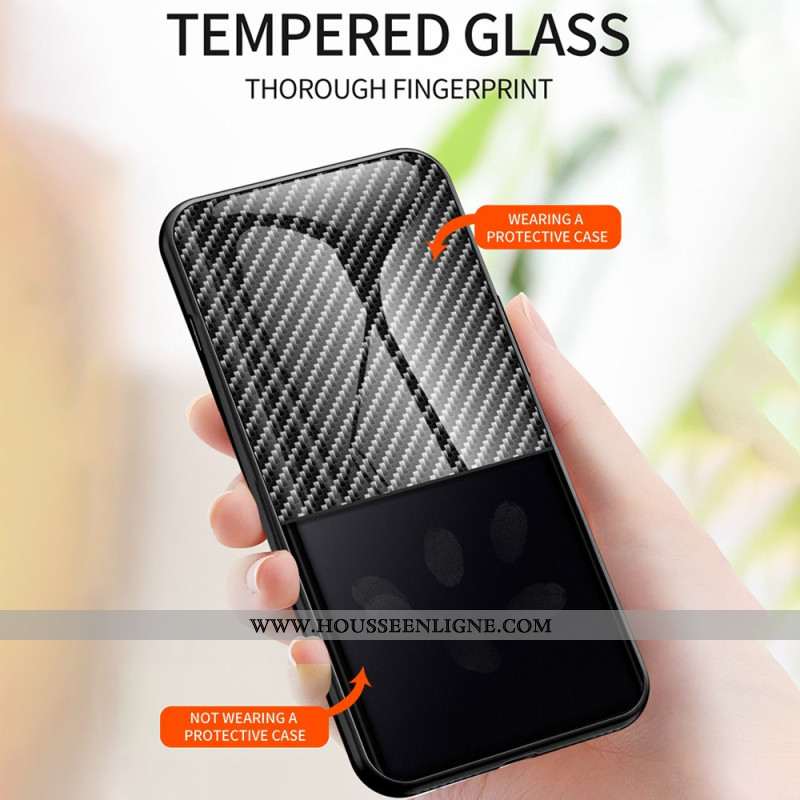 Coque Samsung Galaxy A17 4G / 5G Verre Trempé Fibre Carbone