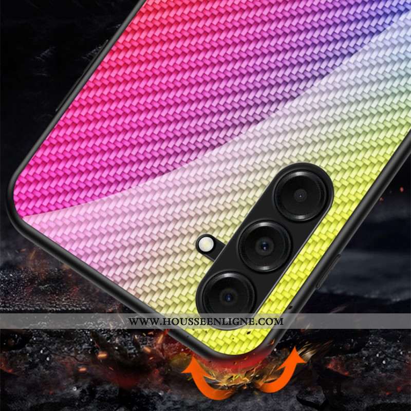 Coque Samsung Galaxy A17 4G / 5G Verre Trempé Fibre Carbone
