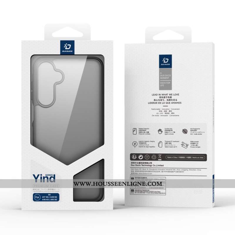 Coque Samsung Galaxy A17 4G / 5G Yind Series DUX DUCIS