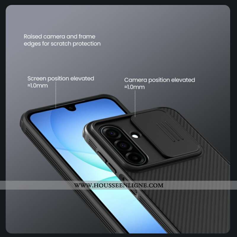 Coque Samsung Galaxy A17 4G / A17 5G Camshield Pro NILLKIN avec Protection Caméra Coulissante