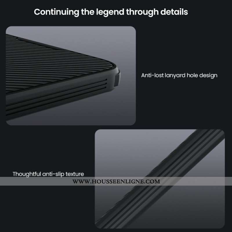 Coque Samsung Galaxy A17 4G / A17 5G Camshield Pro NILLKIN avec Protection Caméra Coulissante