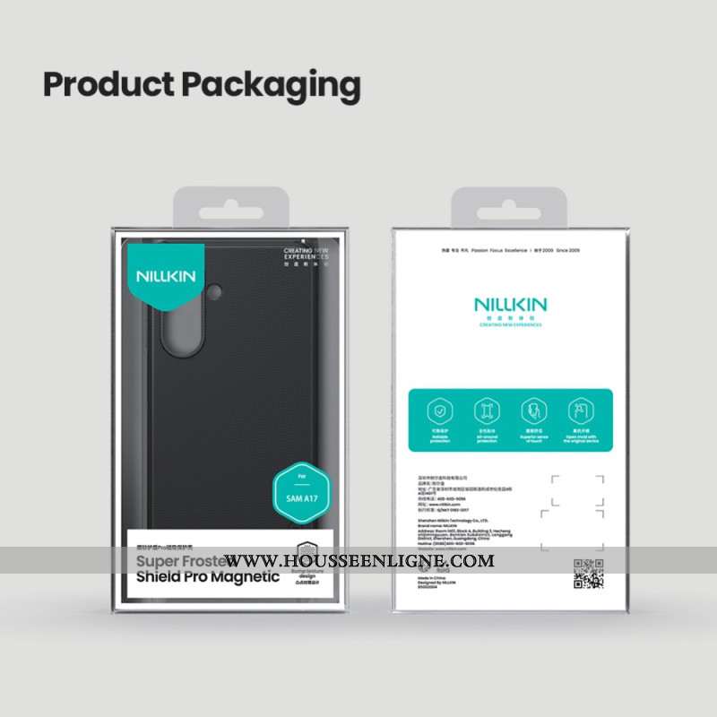 Coque Samsung Galaxy A17 4G / A17 5G Magnétique Frosted Shield Pro NILLKIN