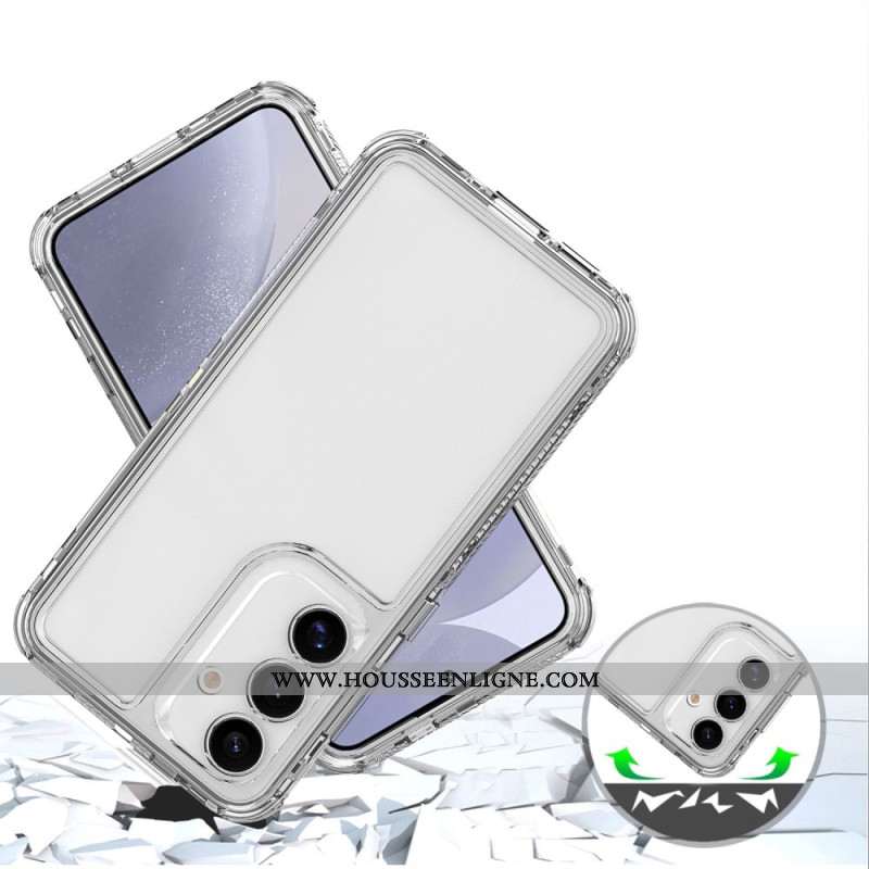 Coque Samsung Galaxy S25 5G 3-en-1 Anti-Rayures