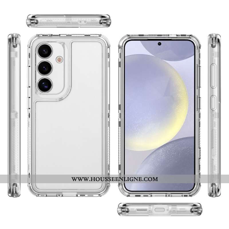 Coque Samsung Galaxy S25 5G 3-en-1 Anti-Rayures