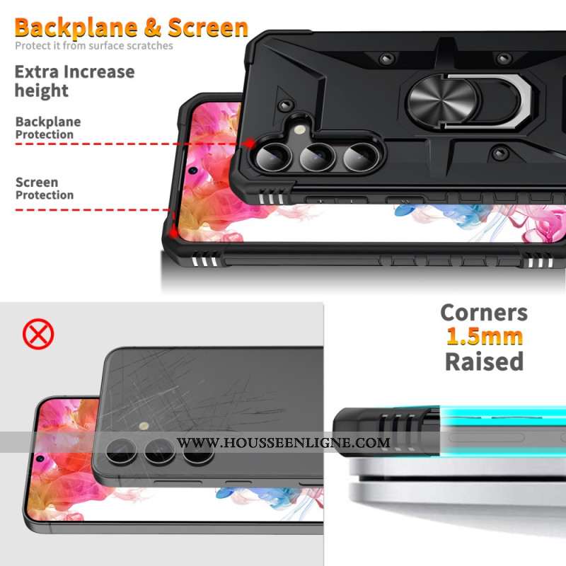 Coque Samsung Galaxy S25 5G Anneau Rotatif