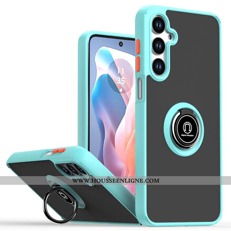 Coque Samsung Galaxy S25 5G Bicolore Anneau-Support