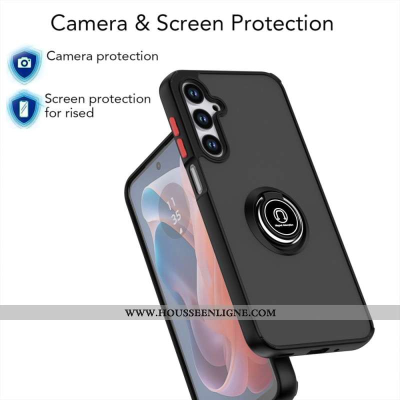 Coque Samsung Galaxy S25 5G Bicolore Anneau-Support