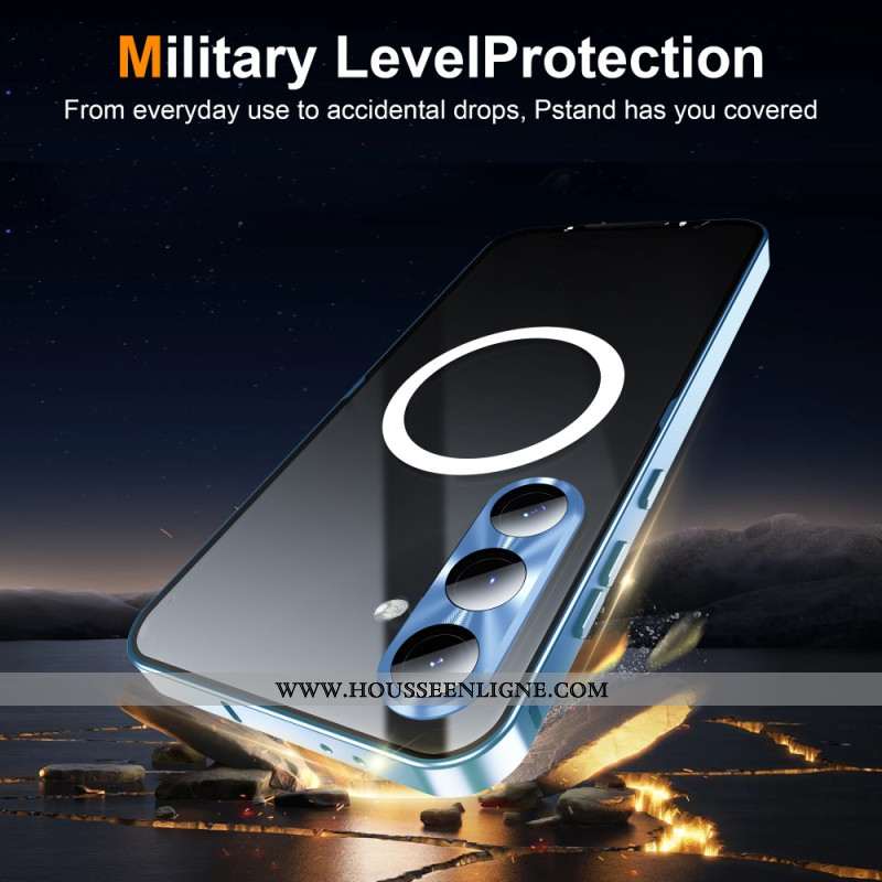 Coque Samsung Galaxy S25 5G Compatible MagSafe Dos Mat