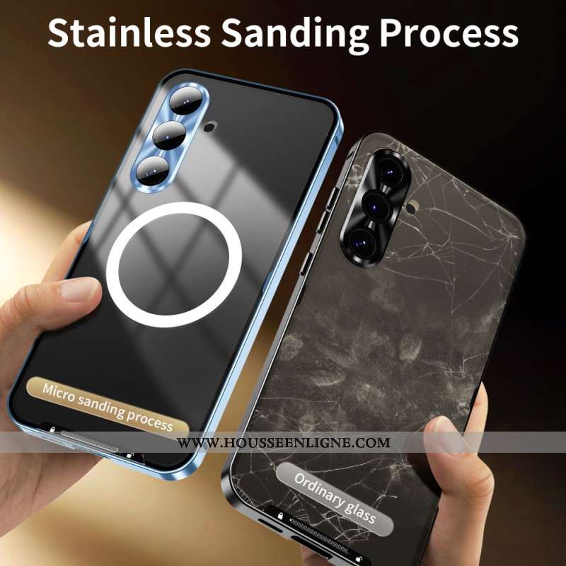 Coque Samsung Galaxy S25 5G Compatible MagSafe Dos Mat