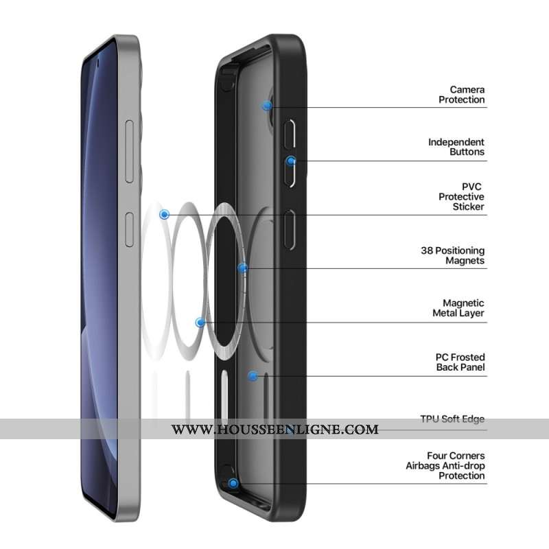 Coque Samsung Galaxy S25 5G Compatible MagSafe Givrée