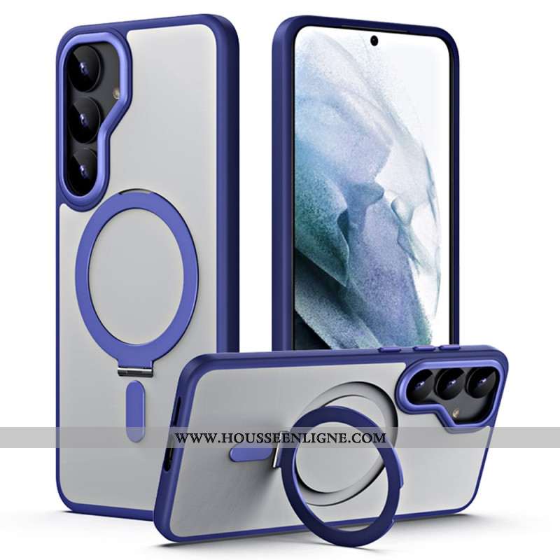Coque Samsung Galaxy S25 5G Compatible MagSafe avec Béquille