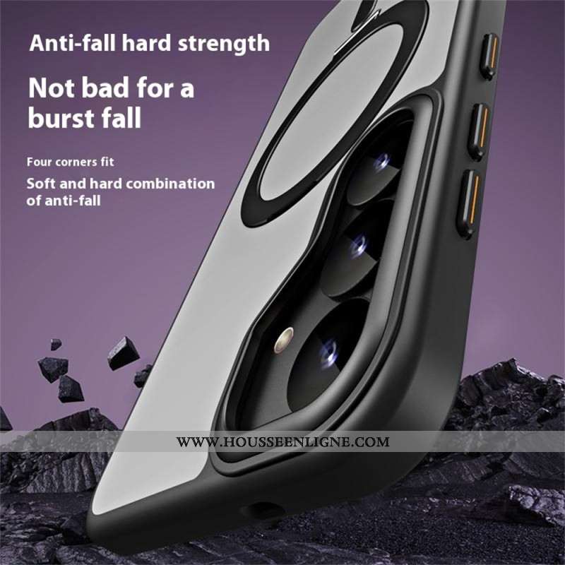 Coque Samsung Galaxy S25 5G Compatible MagSafe avec Béquille