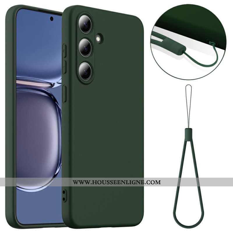 Coque Samsung Galaxy S25 5G Compatible MagSafe avec Lanière