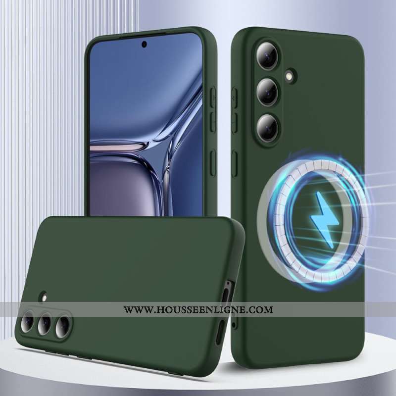 Coque Samsung Galaxy S25 5G Compatible MagSafe avec Lanière