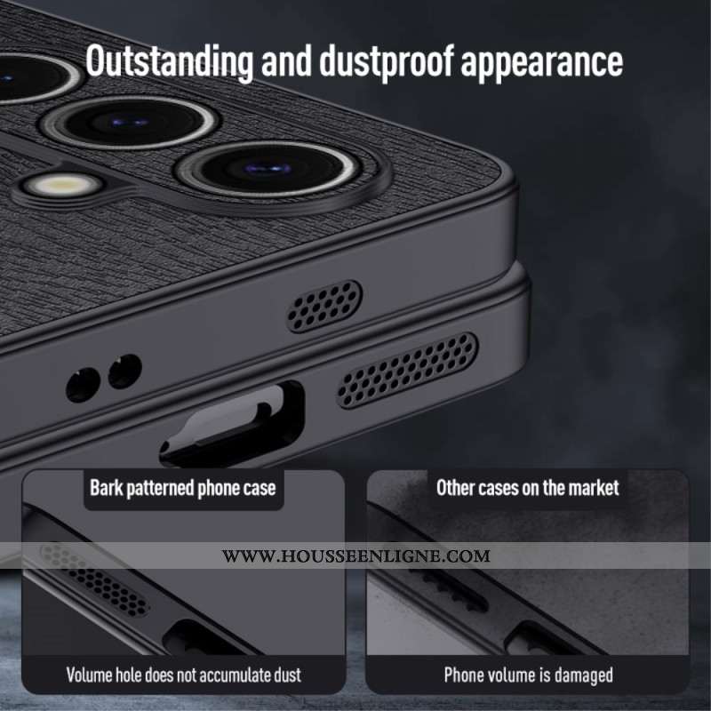 Coque Samsung Galaxy S25 5G Effet Bois