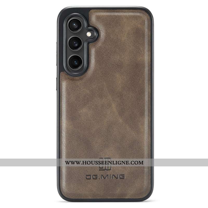 Coque Samsung Galaxy S25 5G Effet Cuir DG.MING