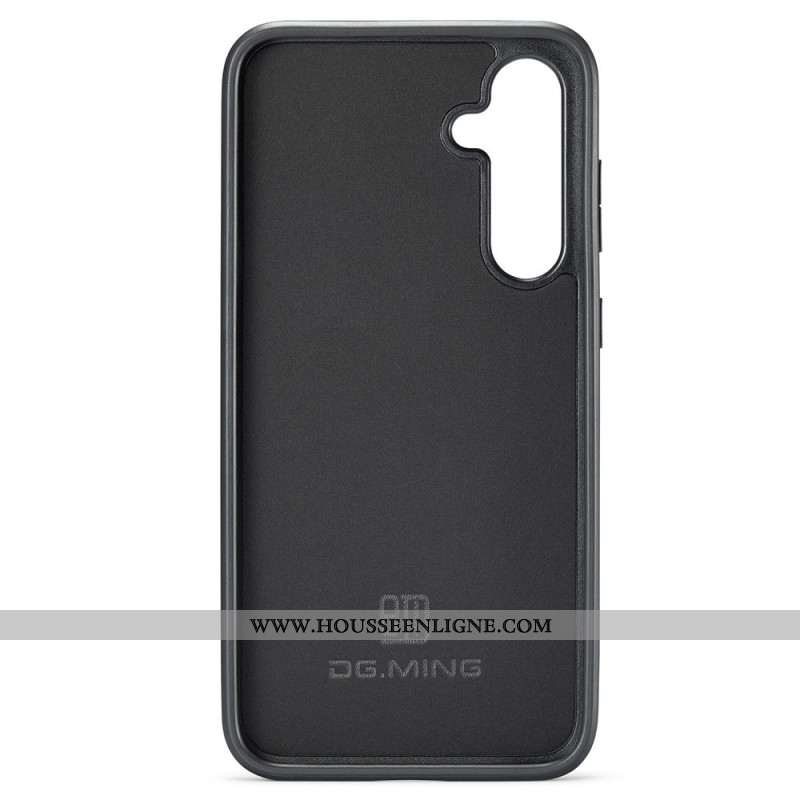 Coque Samsung Galaxy S25 5G Effet Cuir DG.MING