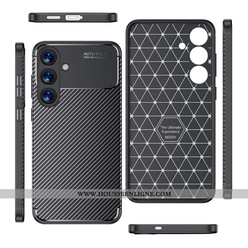 Coque Samsung Galaxy S25 5G Fibre de Carbone