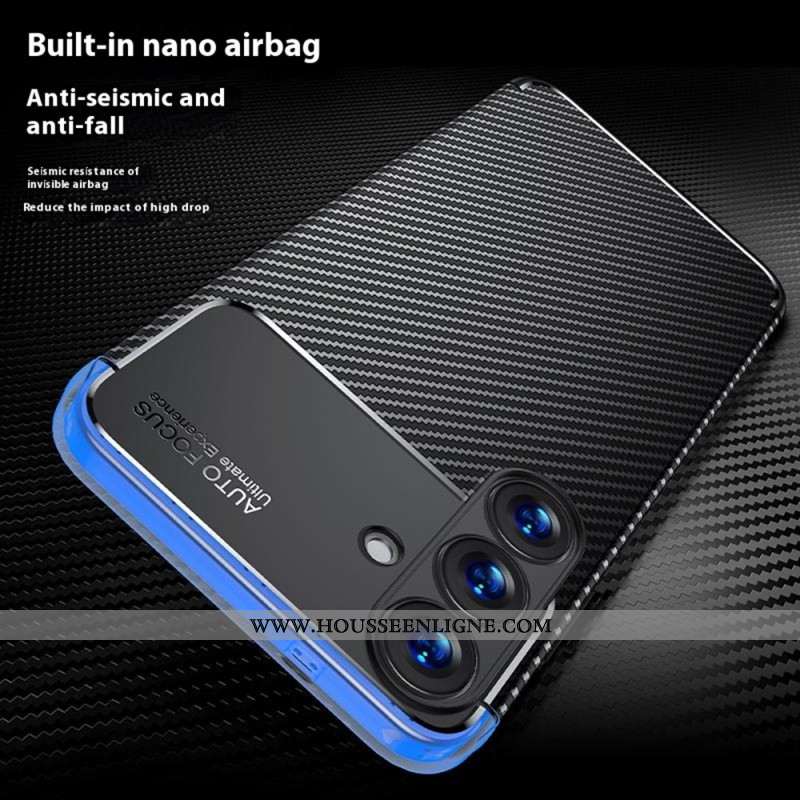 Coque Samsung Galaxy S25 5G Fibre de Carbone