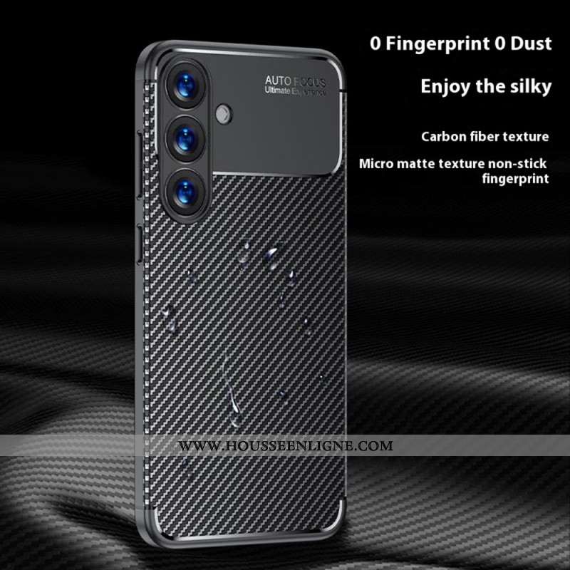 Coque Samsung Galaxy S25 5G Fibre de Carbone