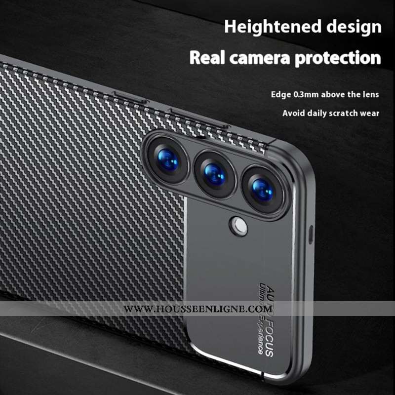 Coque Samsung Galaxy S25 5G Fibre de Carbone