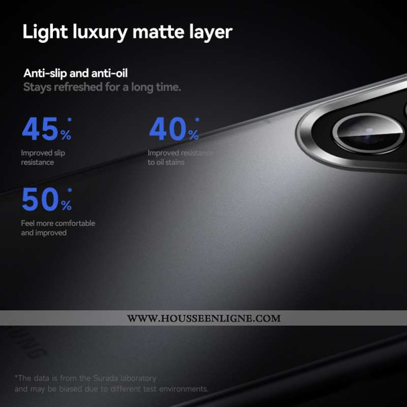 Coque Samsung Galaxy S25 5G Finition Mate SULADA