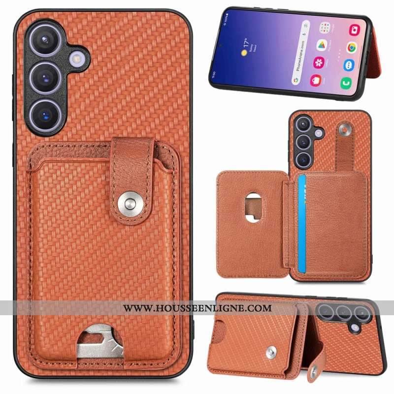 Coque Samsung Galaxy S25 5G Hybride Porte-Cartes