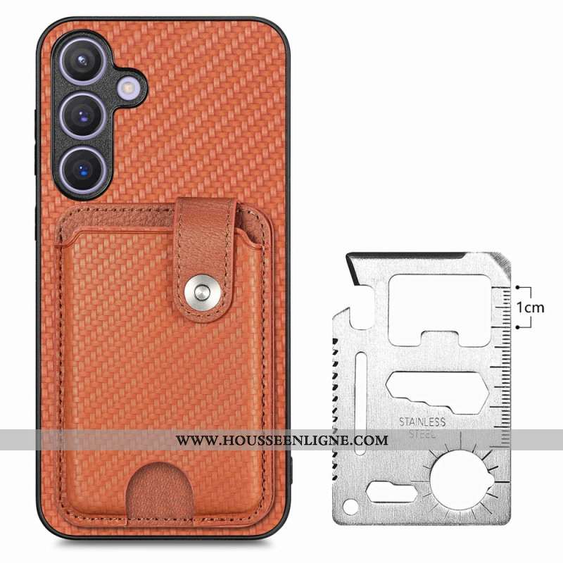 Coque Samsung Galaxy S25 5G Hybride Porte-Cartes