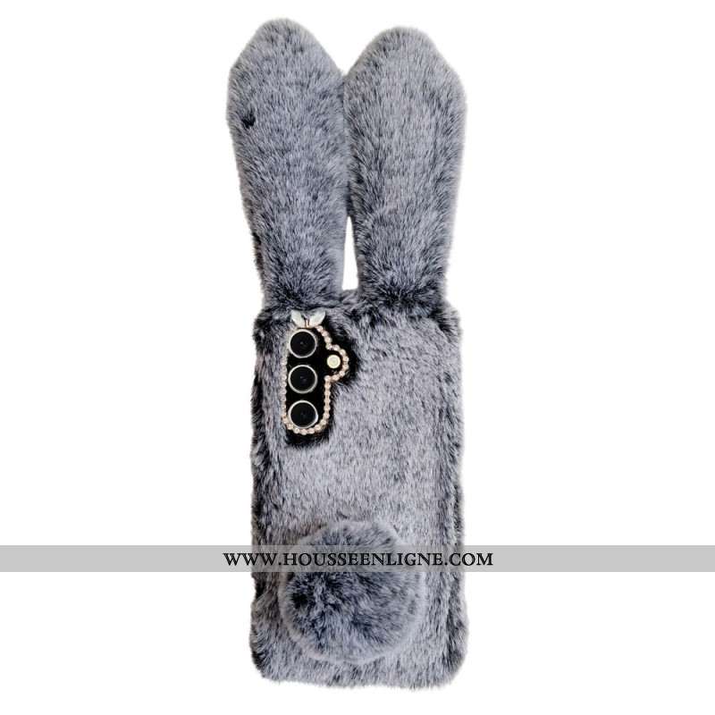 Coque Samsung Galaxy S25 5G Lapin Peluche