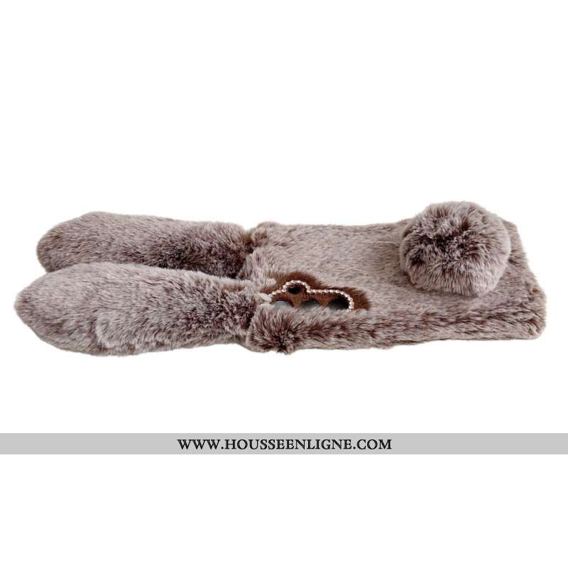 Coque Samsung Galaxy S25 5G Lapin Peluche