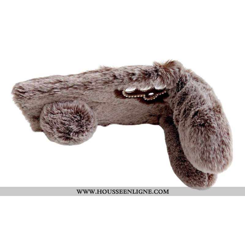 Coque Samsung Galaxy S25 5G Lapin Peluche