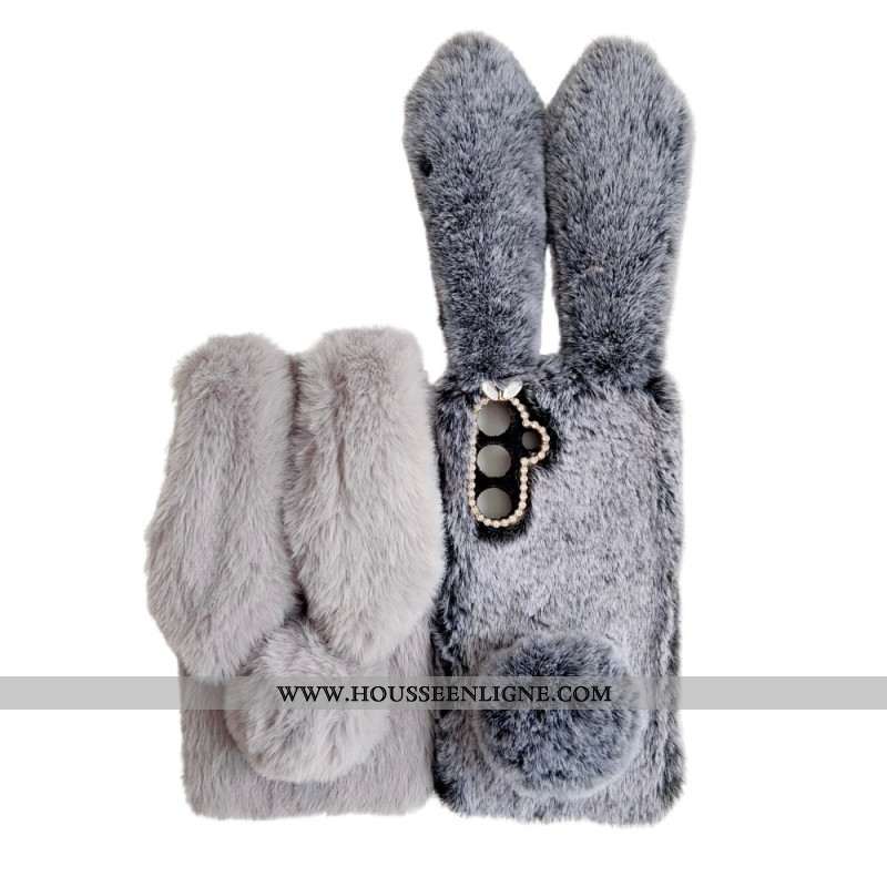 Coque Samsung Galaxy S25 5G Lapin Peluche