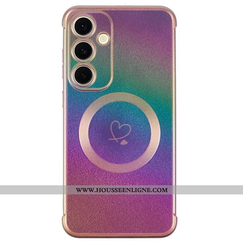 Coque Samsung Galaxy S25 5G Magnétique Coeur