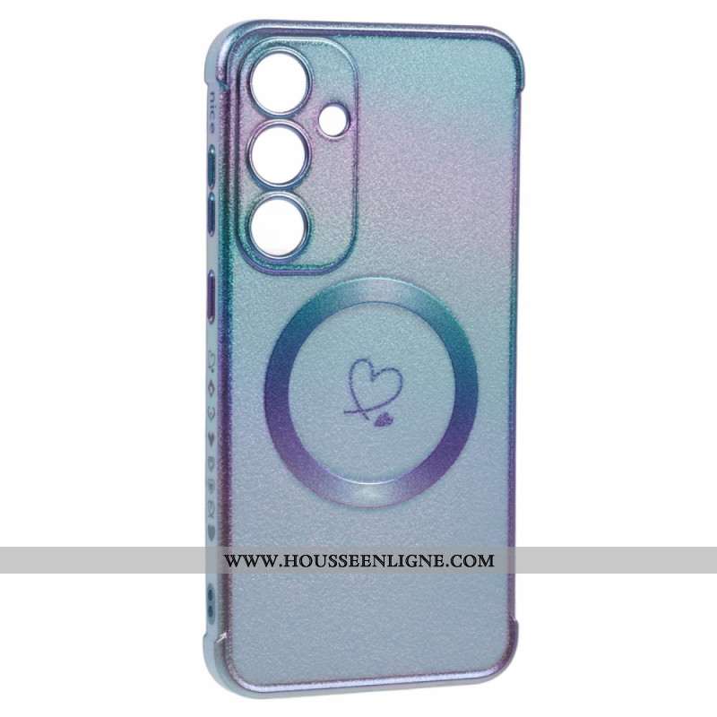 Coque Samsung Galaxy S25 5G Magnétique Coeur