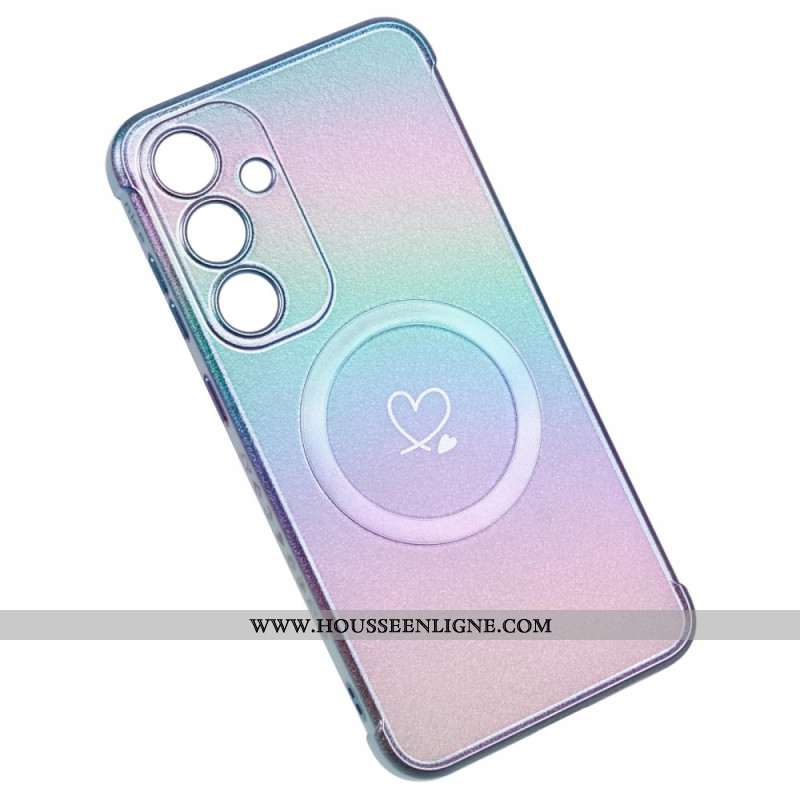 Coque Samsung Galaxy S25 5G Magnétique Coeur