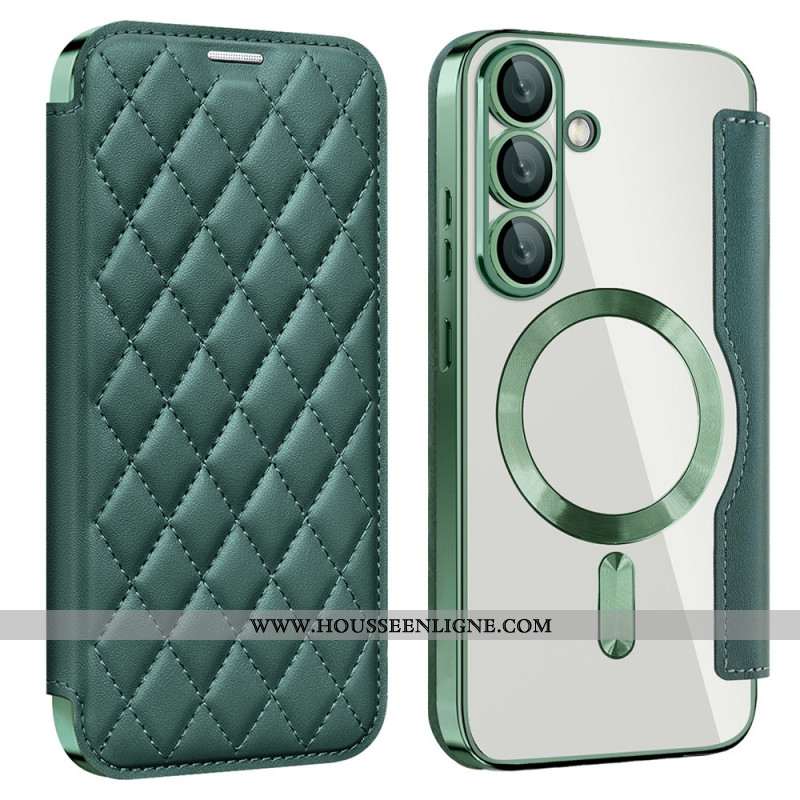 Coque Samsung Galaxy S25 5G Matelassée Compatible MagSafe