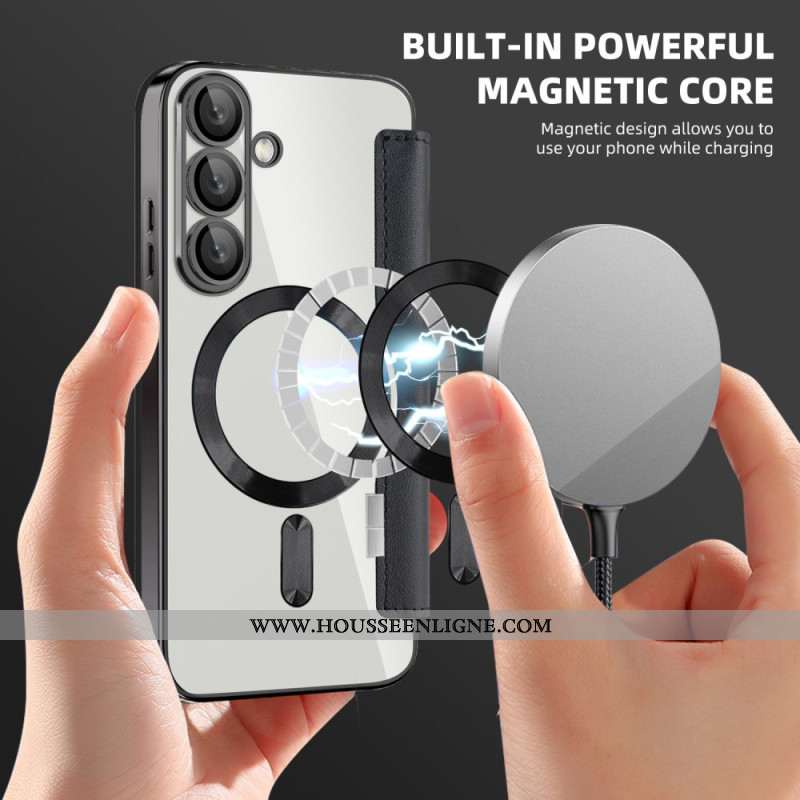 Coque Samsung Galaxy S25 5G Matelassée Compatible MagSafe