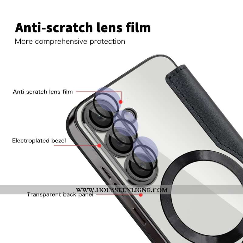 Coque Samsung Galaxy S25 5G Matelassée Compatible MagSafe