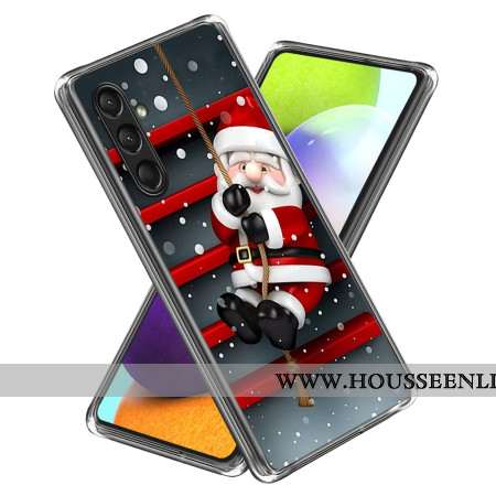 Coque Samsung Galaxy S25 5G Noël sous la Neige