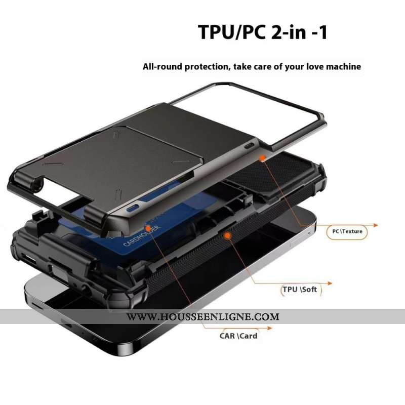 Coque Samsung Galaxy S25 5G Porte-Carte Intégré