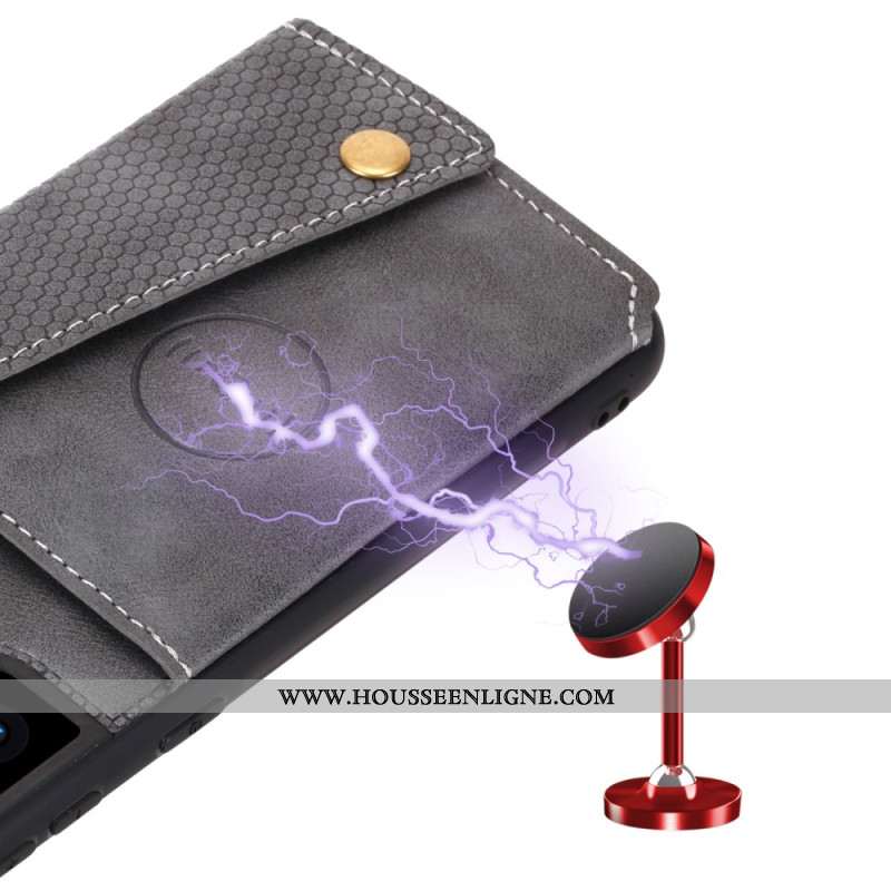 Coque Samsung Galaxy S25 5G Porte-Cartes et Support