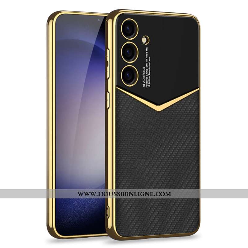 Coque Samsung Galaxy S25 5G Rebord Style Métal