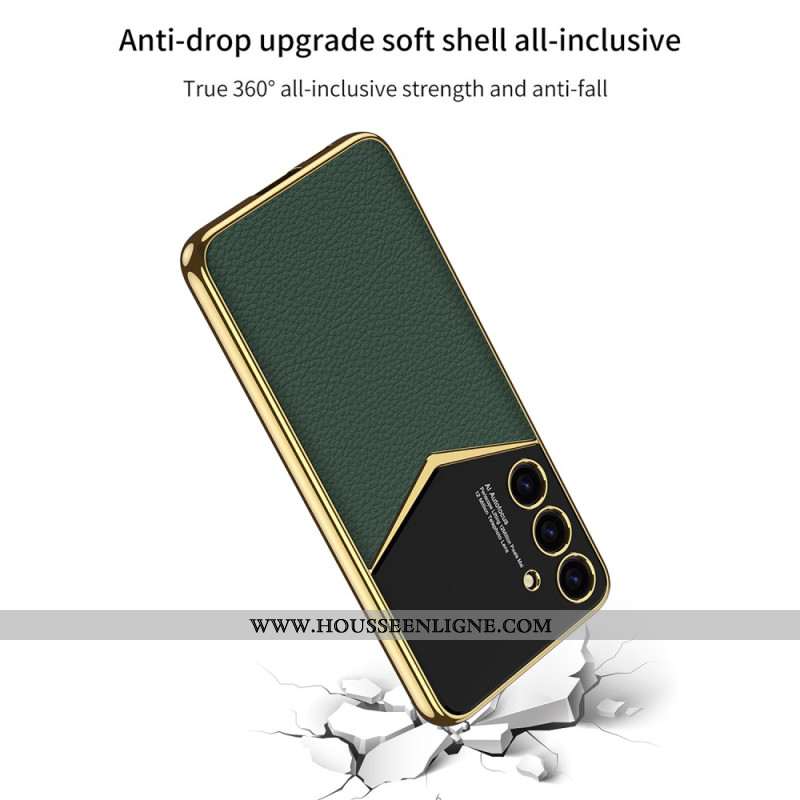 Coque Samsung Galaxy S25 5G Rebord Style Métal